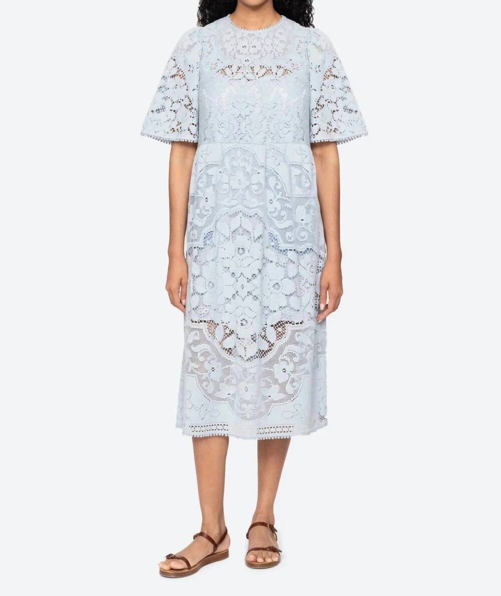 NEW SEA arianna dress in blue